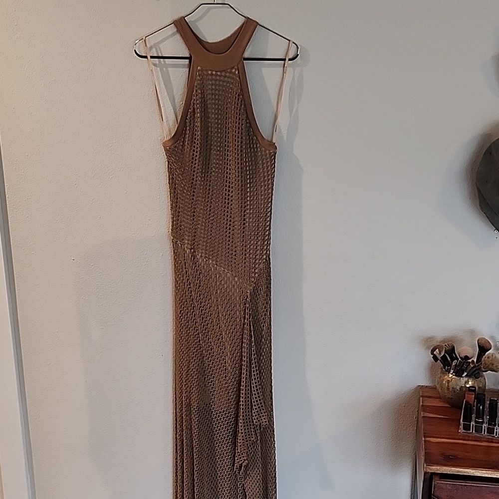 Gorgeous, Sheer Overlay Dress